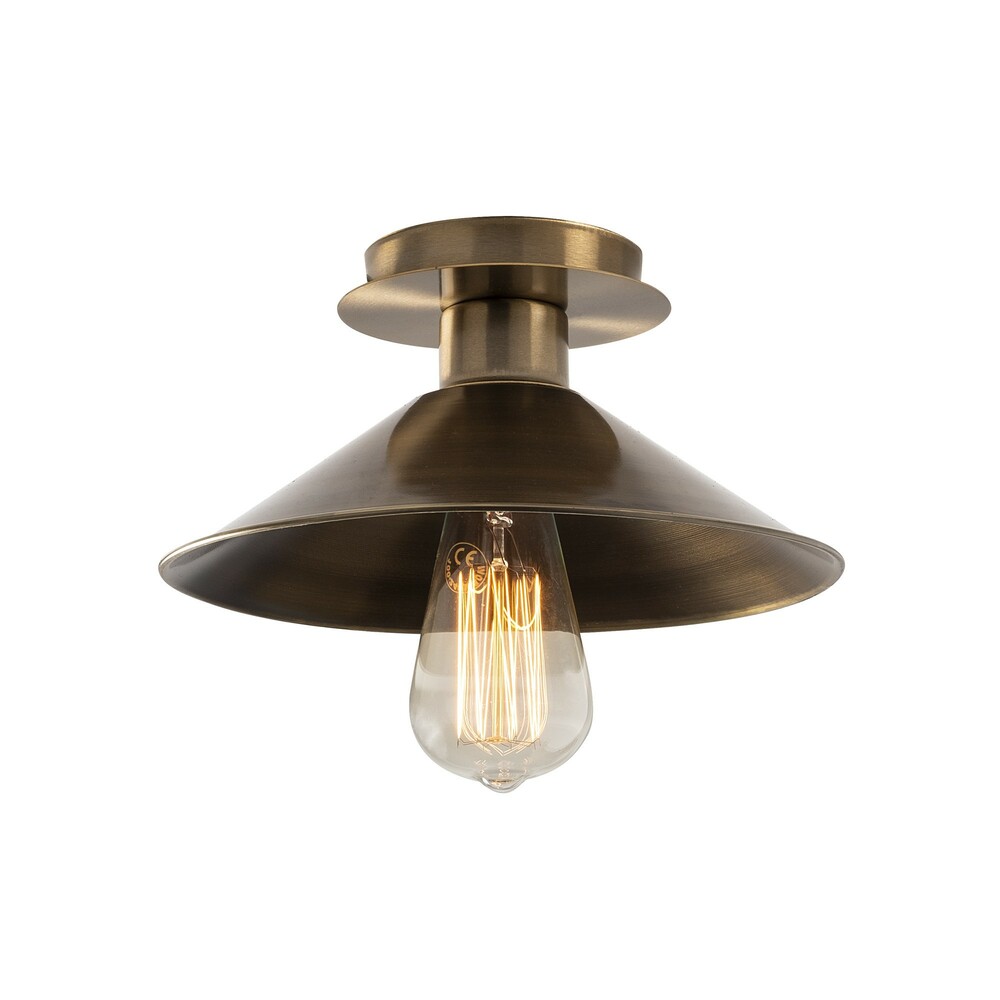 SELSEY Lampa wisząca Staice kapelusz średnica 24cm vintage