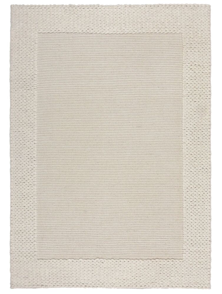 SELSEY Dywan Rue Plait 120x170 cm z wełną beżowy