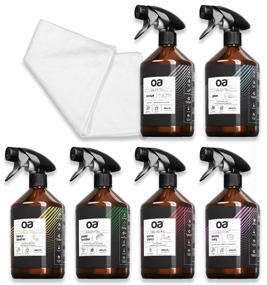 SELSEY Zestaw do czyszczenia samochodów OA Car duży