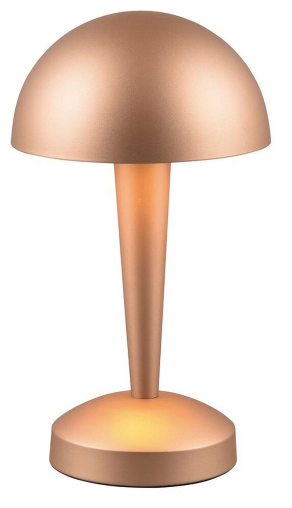 SELSEY Lampa stołowa Canaria brązowa
