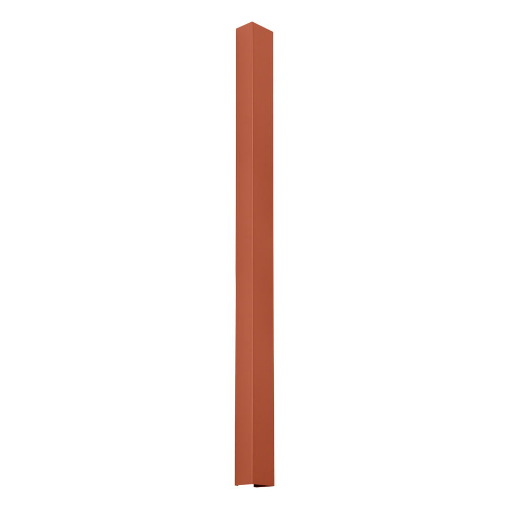 SELSEY Kinkiet Freya 120 cm ochra czerwona