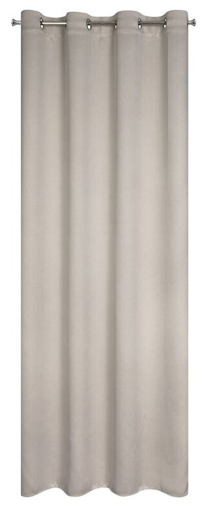 SELSEY Zasłona Carlo 135x250 cm beżowa