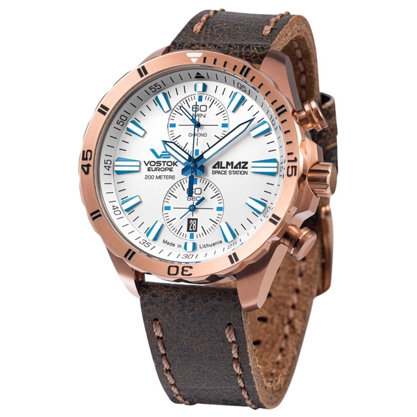 W.KRUK ZEGAREK VOSTOK EUROPE ALMAZ SPACE STATION CHRONO
