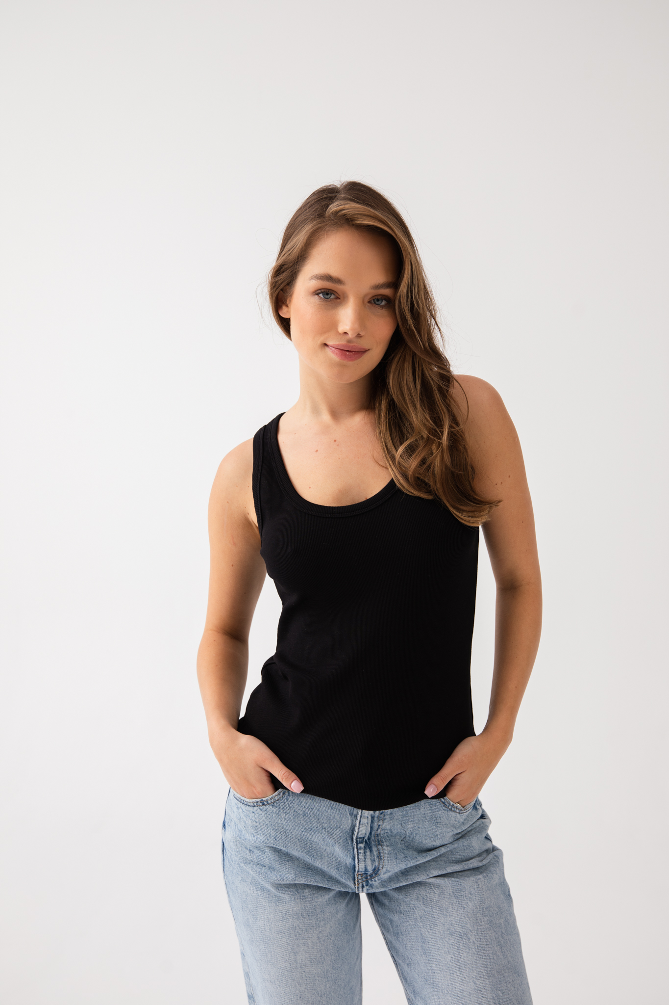 TOP AGNES CZARNY XS - Flawless