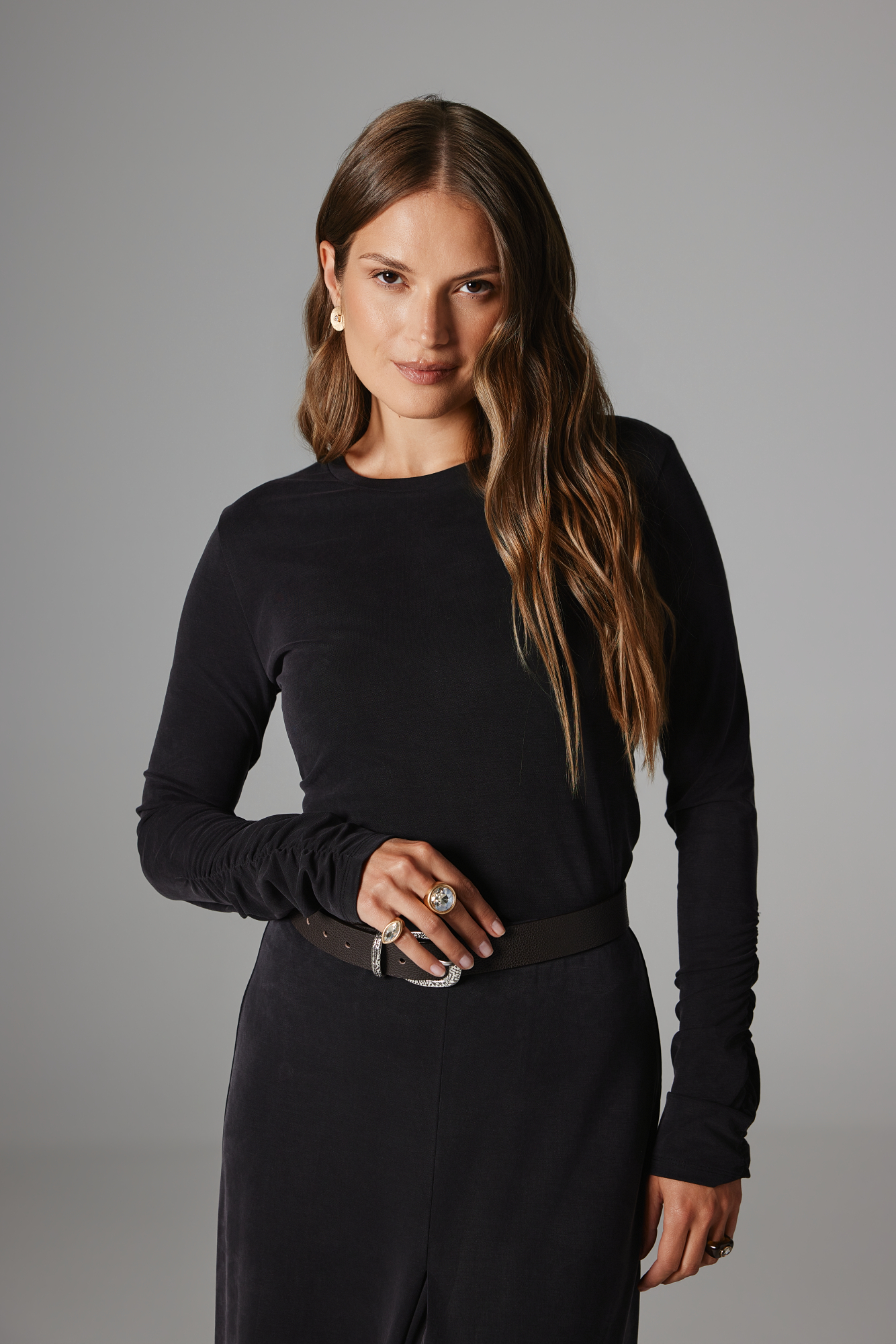BLUZKA BEVERLY CZARNA XS - Flawless