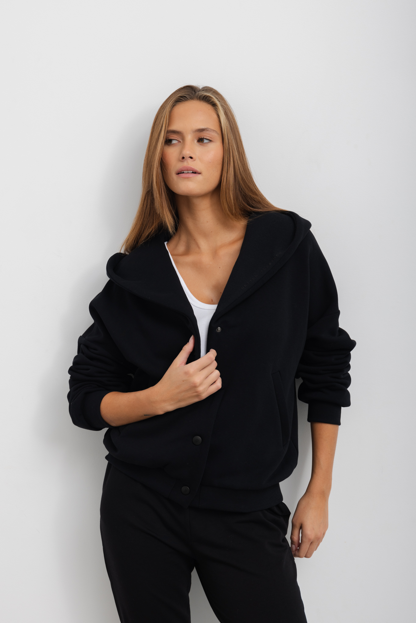 BLUZA LOREN CZARNA L - Flawless