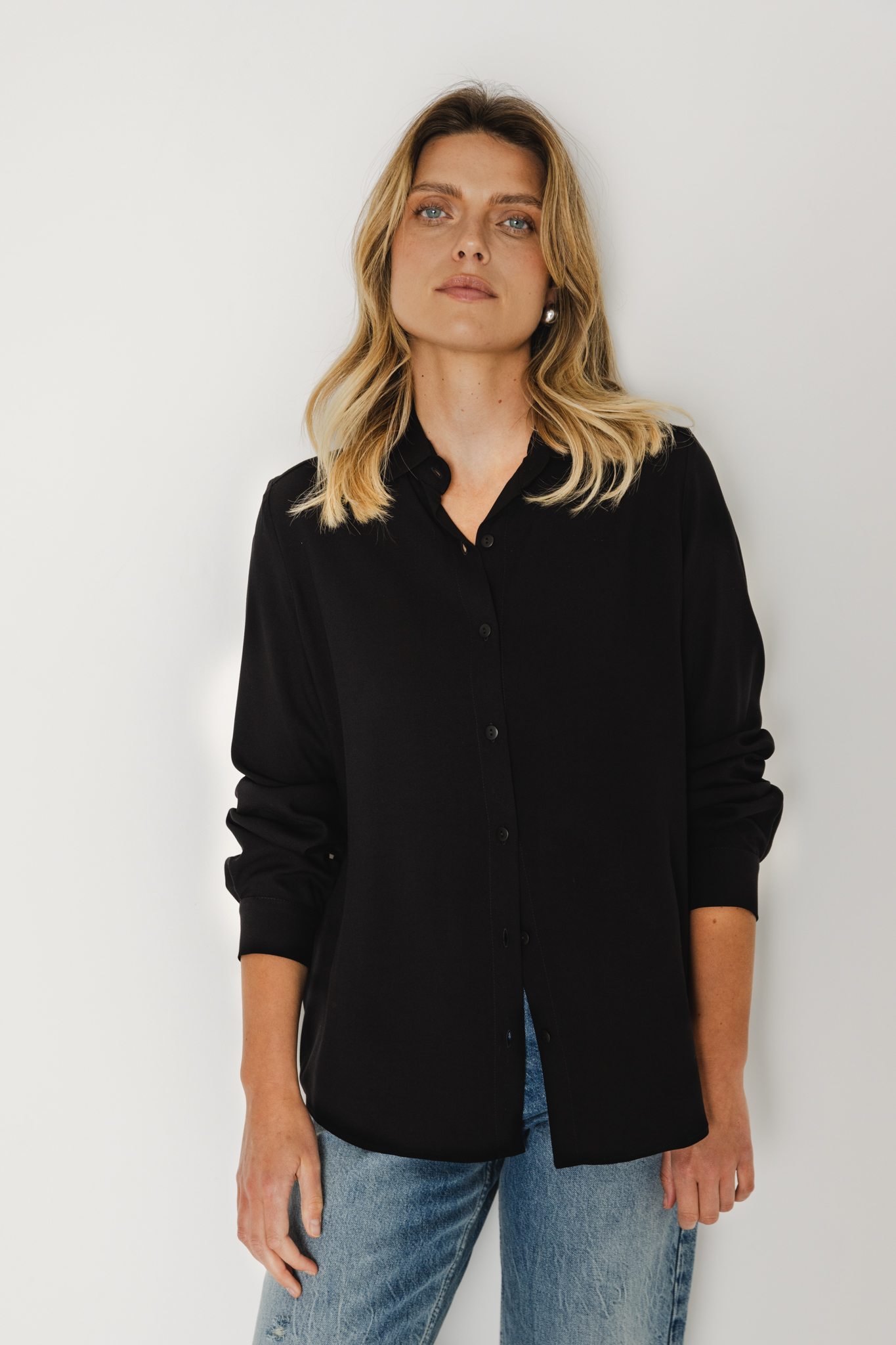 KOSZULA SHARON CZARNA M - Flawless
