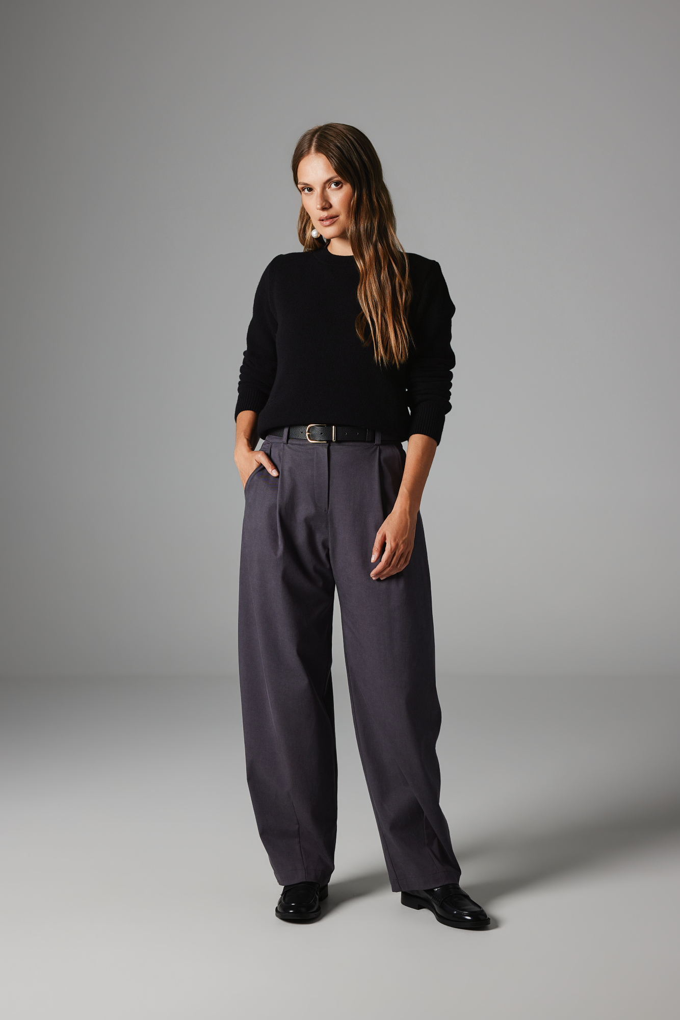 SPODNIE BARREL PABLO 2.0 GRAFITOWE S - Flawless
