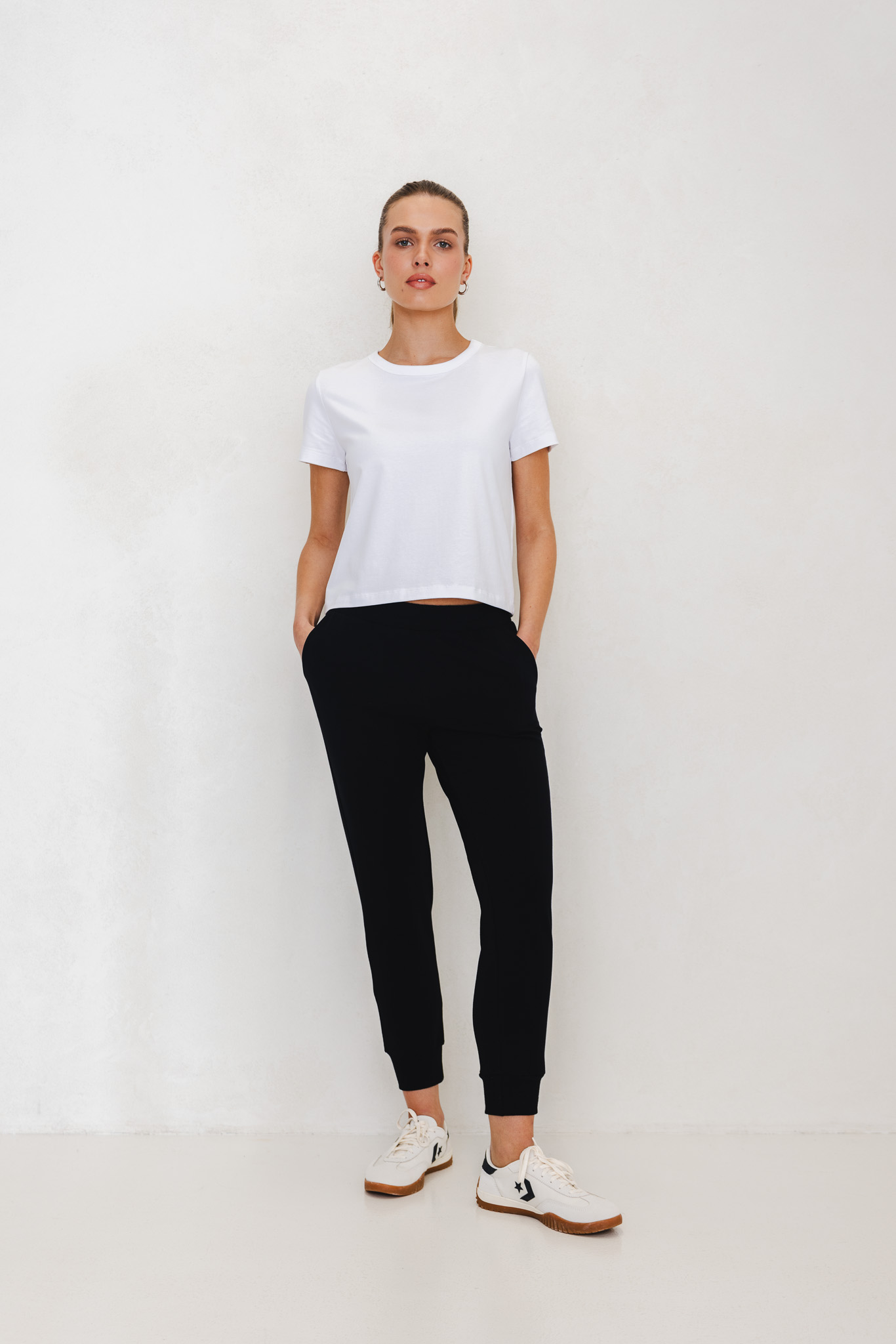 SPODNIE LENA CZARNE XL - Flawless