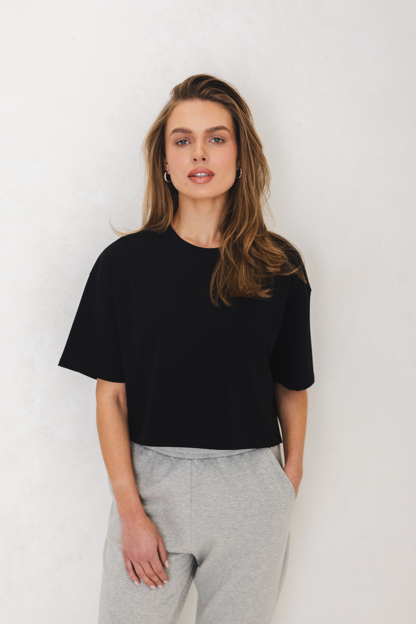 T-SHIRT PENNY CZARNY M - Flawless