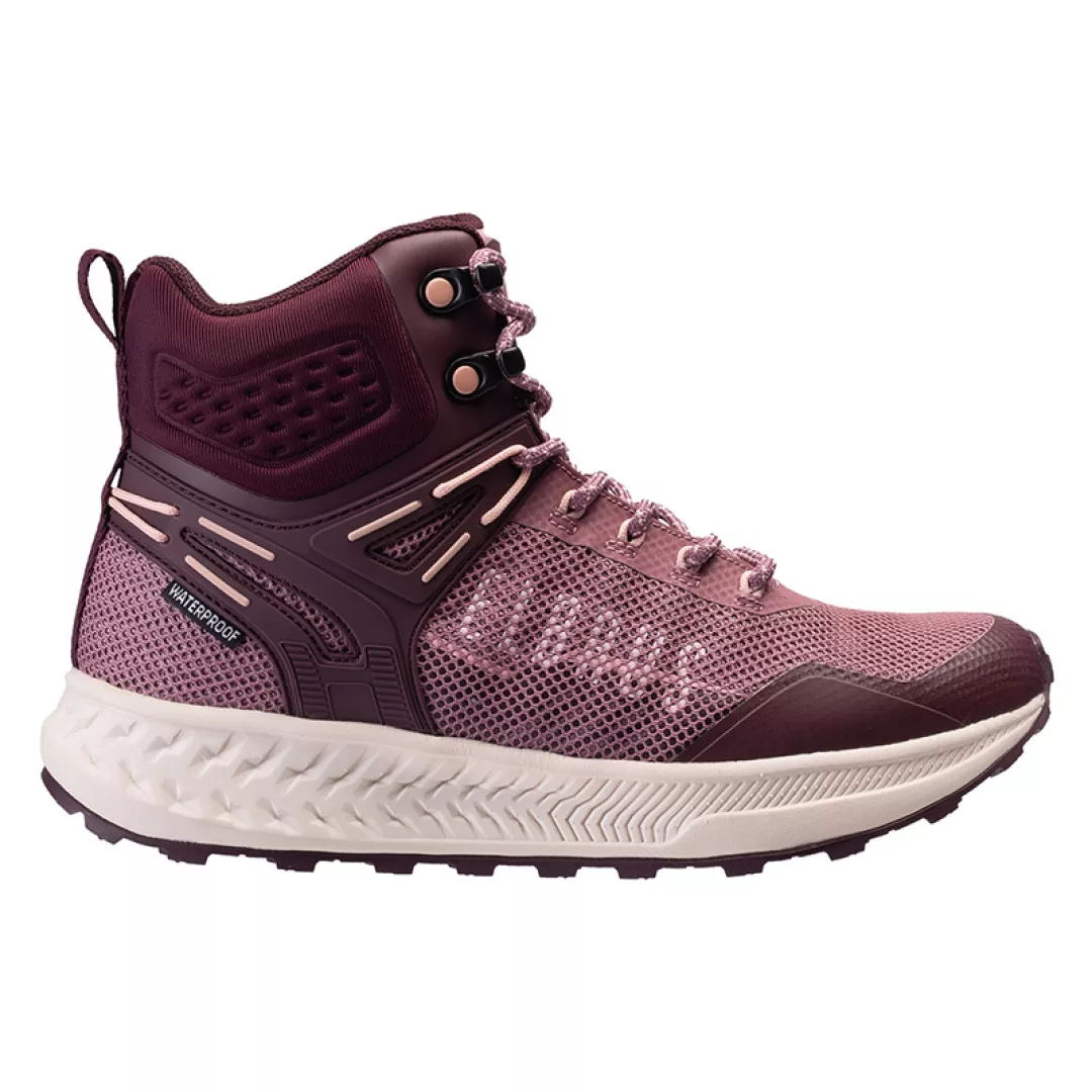 Buty trekkingowe damskie Elbrus Saran Mid WP Wo's - różowe, Rozmiar buta 38