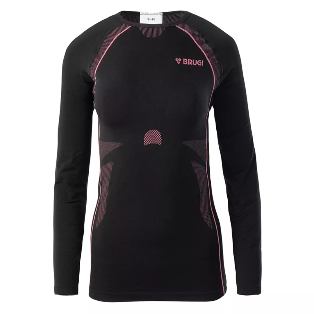 Koszulka termoaktywna Brugi 2RC3 RGZ-Black, damska, Rozmiar L/XL