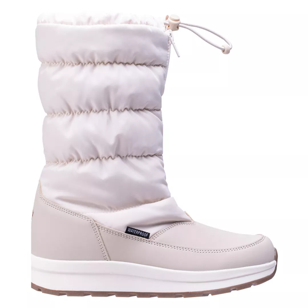 Buty zimowe śniegowce damskie Iguana Iggy High WP W - białe, Rozmiar buta 39