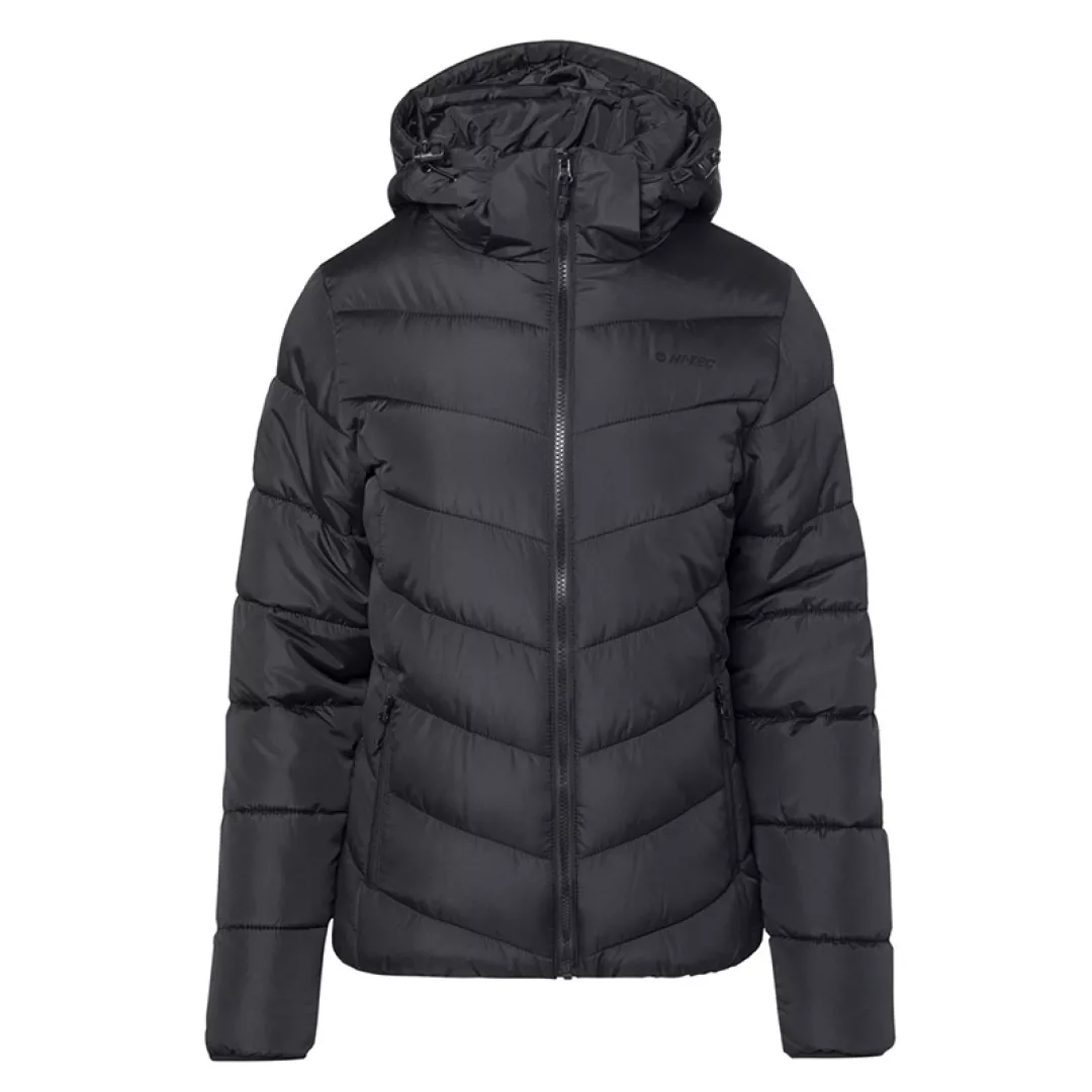 Kurtka pikowana damska zimowa Hi-Tec Lady Safi SP - czarna, Rozmiar L
