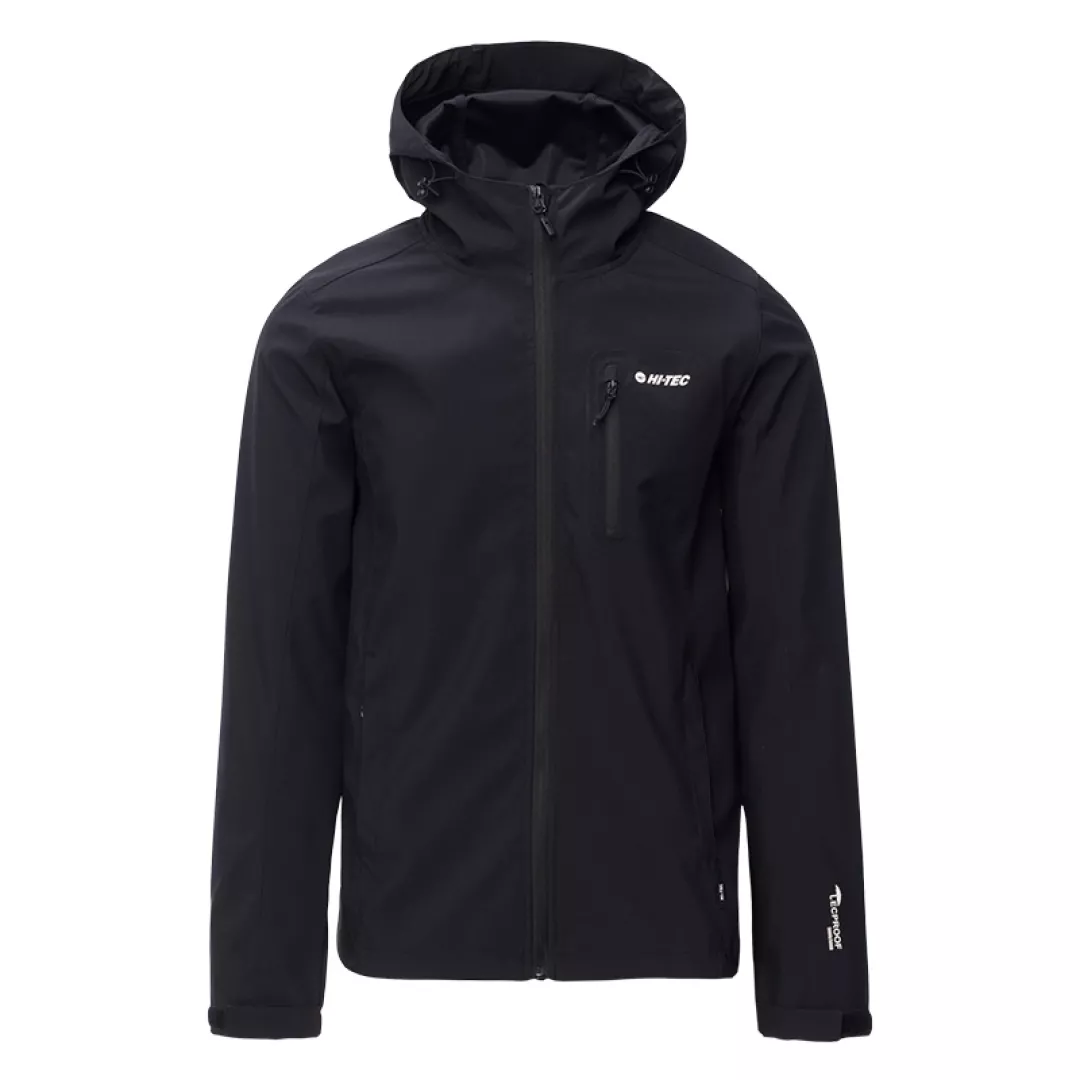 Kurtka męska Softshell Hi-Tec Avanir - czarna, Rozmiar XXL