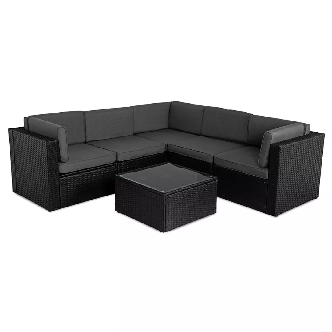 Narożnik ogrodowy z technorattanu Sapphire ST-1330 Rubi