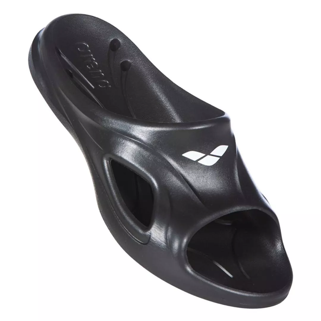 Klapki męskie basenowe Arena Hydrosoft II Hook - czarne, Rozmiar buta 45