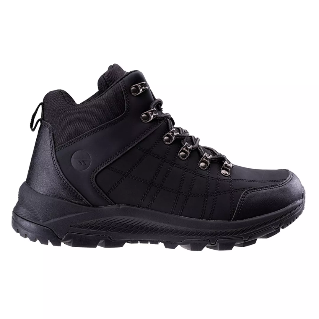 Buty męskie trekkingowe Hi-Tec Mengelo Mid - czarne, Rozmiar buta 46