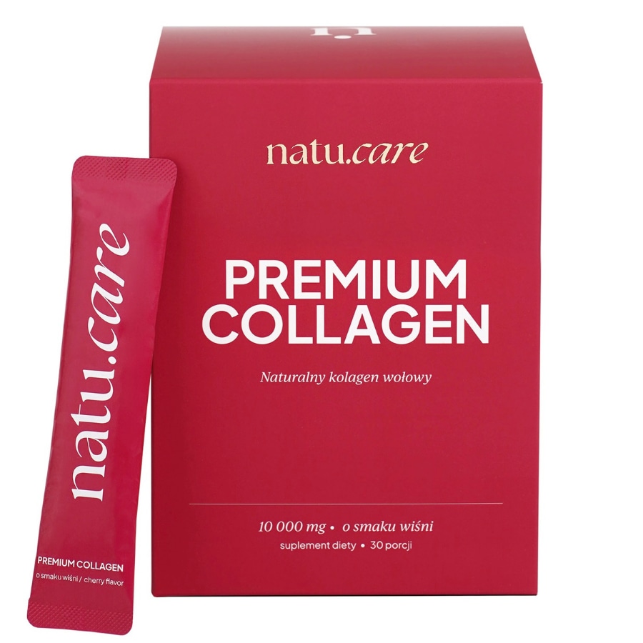 Premium Collagen wołowy Wiśnia 10 000 mg Suplement diety