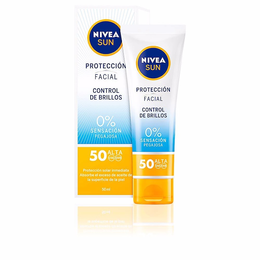 Nivea Sun Twarzy Kontrola Połysku Spf50 Ochrona Przeciwsłoneczna 50 Ml