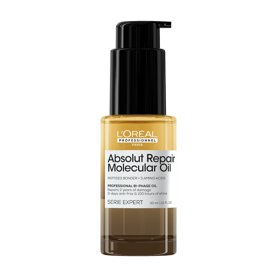 L´Oréal Professionnel Paris Serie Expert Absolut Repair Molecular - Dwufazowy Olejek Odbudowujący Olejki I Serum Do Włosów 30 Ml