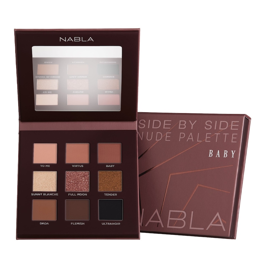 Nabla Złoty Side By Side Nude Palette Baby Cienie Do Powiek 7,4 G