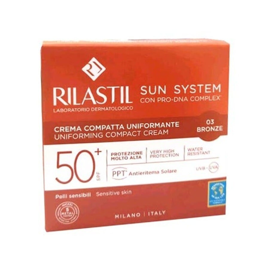 Rilastil Podkład Sun System Spf50 Podkłady 1 Ct 1 Szt.