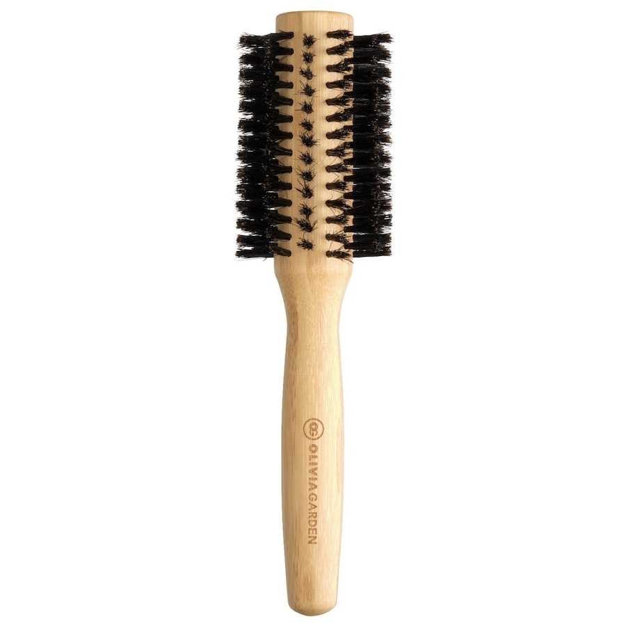 Olivia Garden BAMBOO TOUCH Szczotka Do Modelowania Blowout Boar Okragłe szczotki do włosów 1 ct