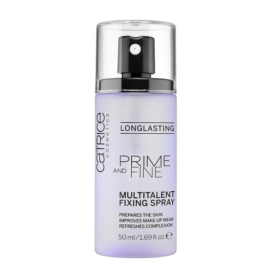 Catrice Prime And Fine Multitalent Fixing Spray Utrwalacz do makijażu 50 ml TRANSPARENT