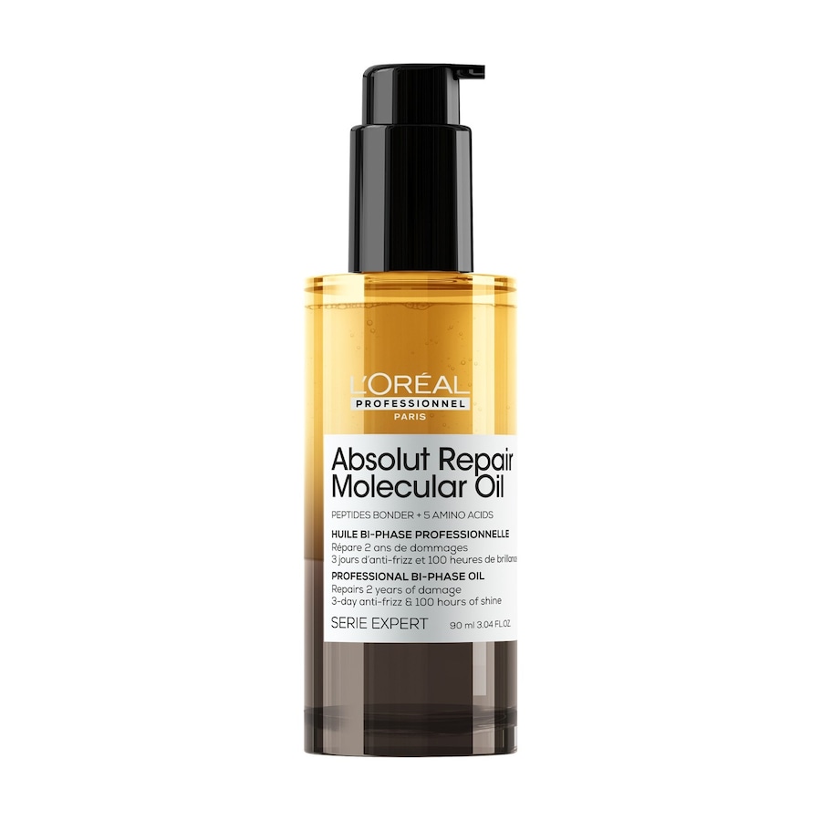 L´Oréal Professionnel Paris Serie Expert Absolut Repair Molecular - Dwufazowy Olejek Odbudowujący Olejki I Serum Do Włosów 90 Ml