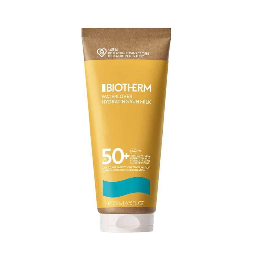 Biotherm Water Lover Waterlover Sun Milk Mleczko do opalania SPF 50 Ochrona przeciwsłoneczna 200 ml