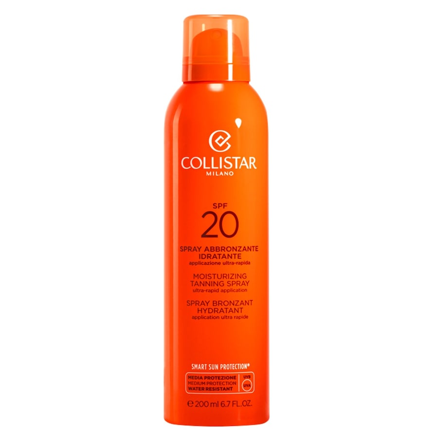Collistar Sun Care Moisturizing Tanning Spray Ochrona przeciwsłoneczna 200 ml