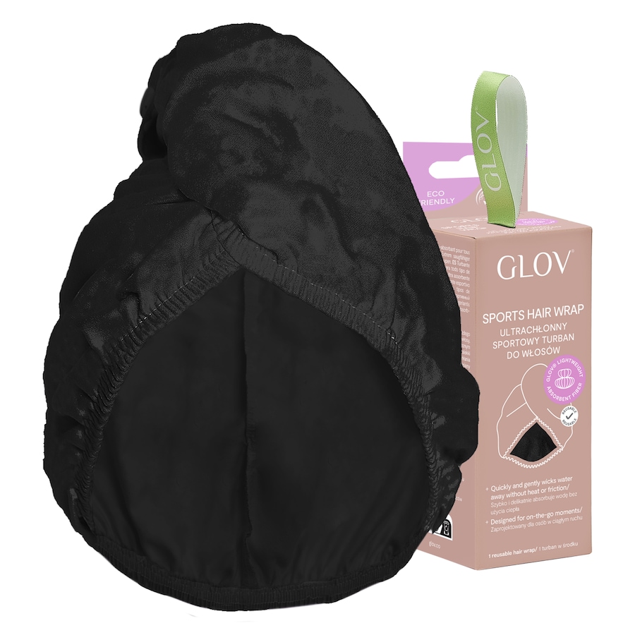 GLOV Hair Wrap Sportowy Black Opaski do włosów 1 ct