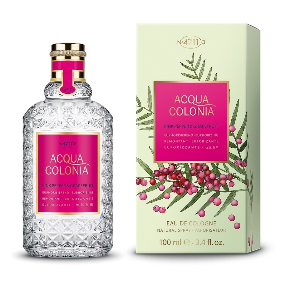 4711 Acqua Colonia Różowy pieprz i grejpfrut Eau de Cologne Woda kolońska 100 ml
