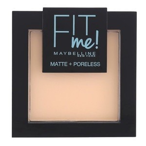 Maybelline Maybelline New York Fit Me & Poreless Puder 104 Soft Ivory 9 g Pudry 1 ct 1 szt.