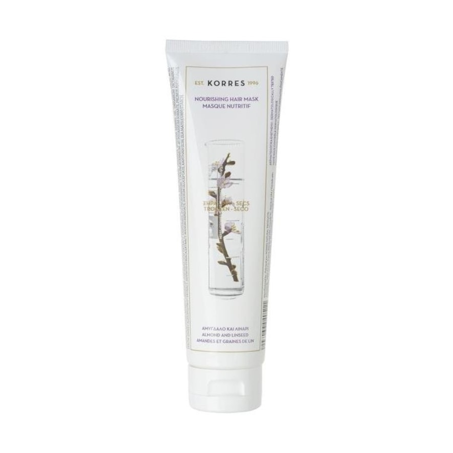 KORRES Almond & Linseed Maska do włosów suchych Maski do włosów 125 ml