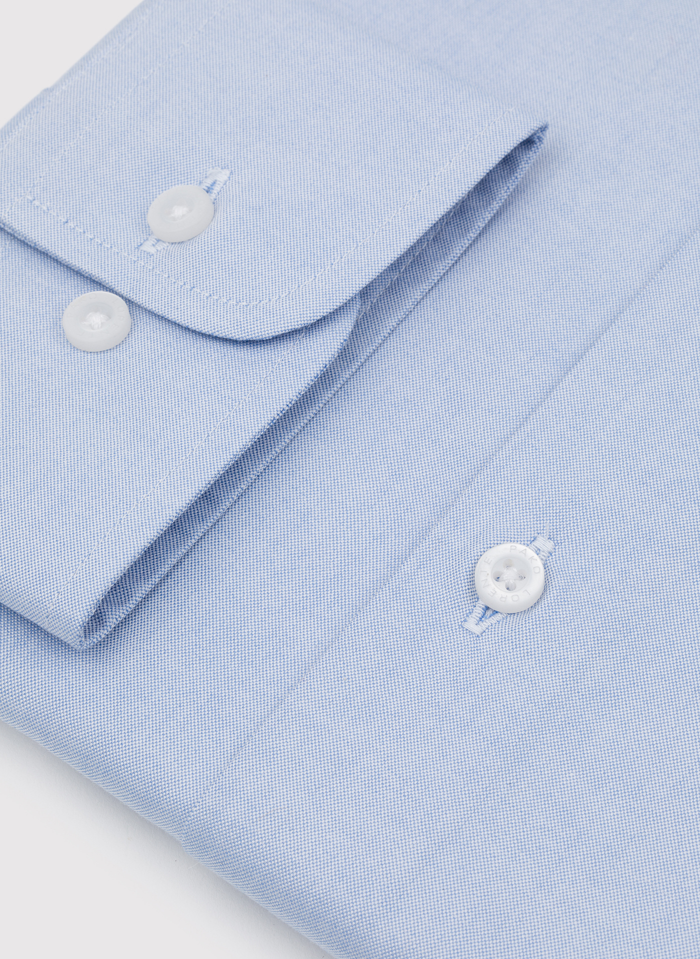 Niebieska bawełniana koszula męska - Pako Lorente