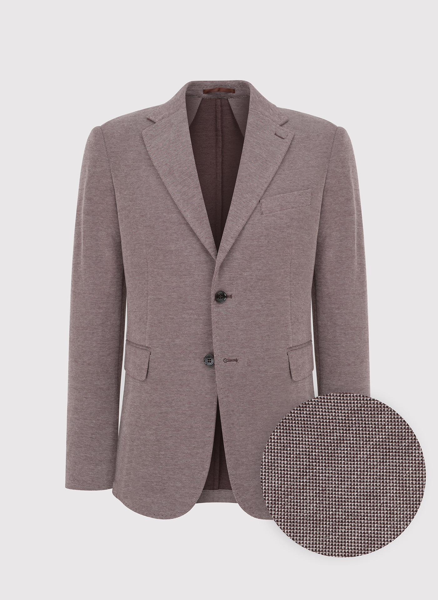 Dzianinowa marynarka w kolorze brązowym - Pako Lorente