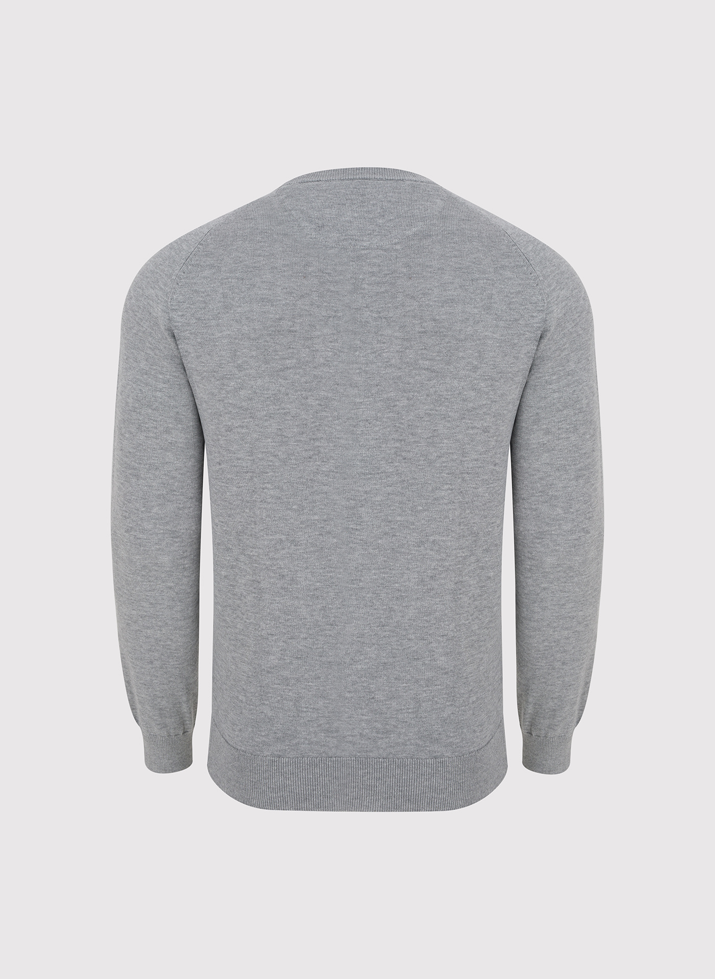 Jasnoszary sweter męski - Pako Lorente