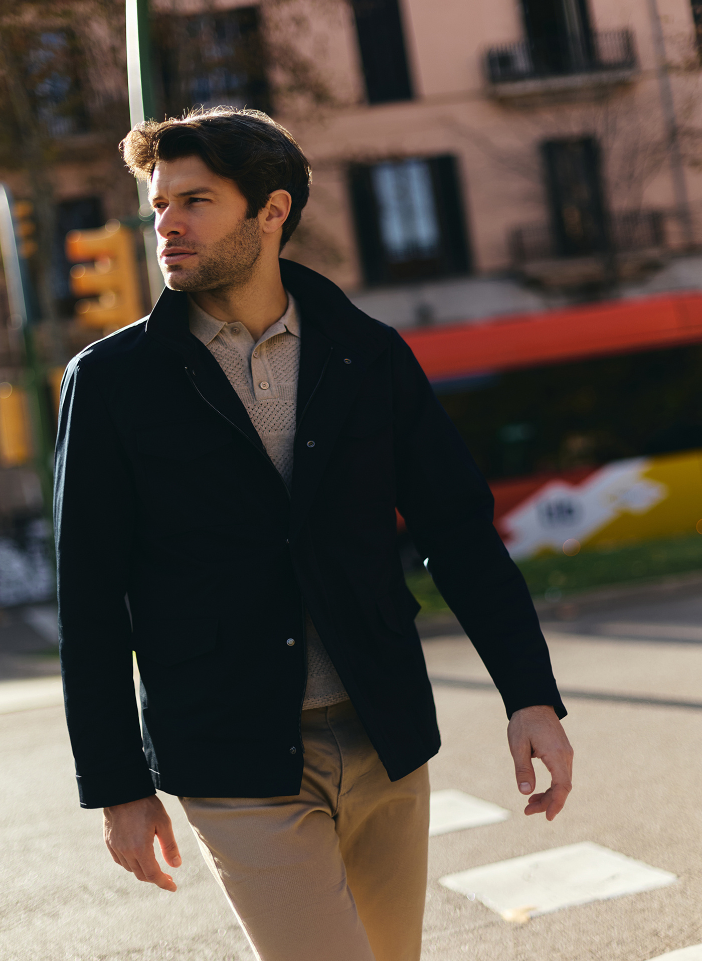 Wiosenna kurtka w kolorze granatowym - Pako Lorente