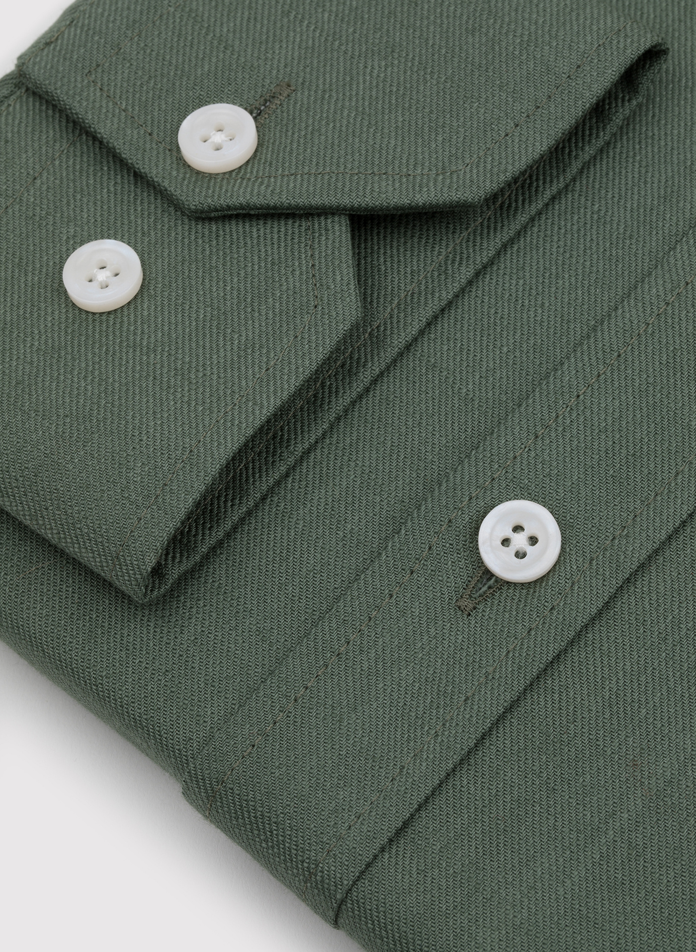 Zielona bawełniana koszula męska - Pako Lorente