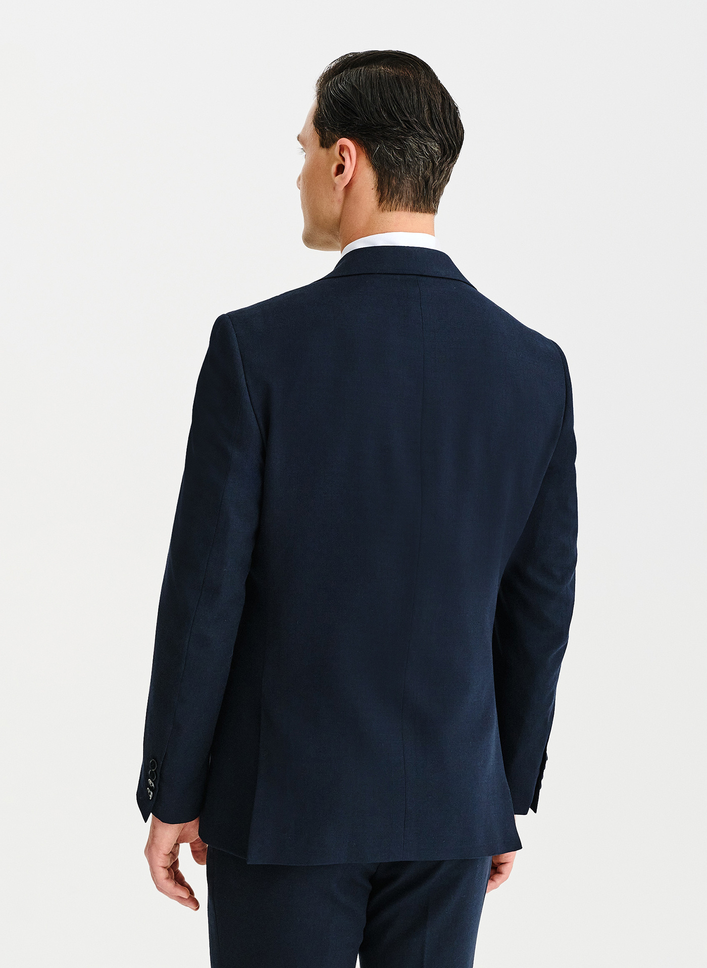 Granatowa marynarka garniturowa - Pako Lorente