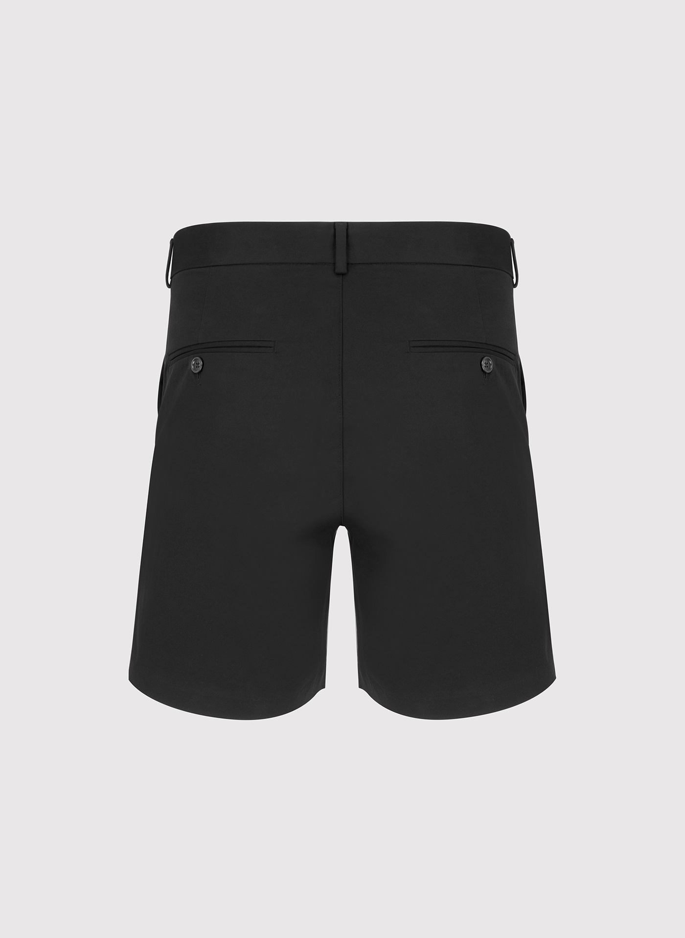 PAKO LORENTE - Czarne szorty męskie z bawełną - Pako Lorente