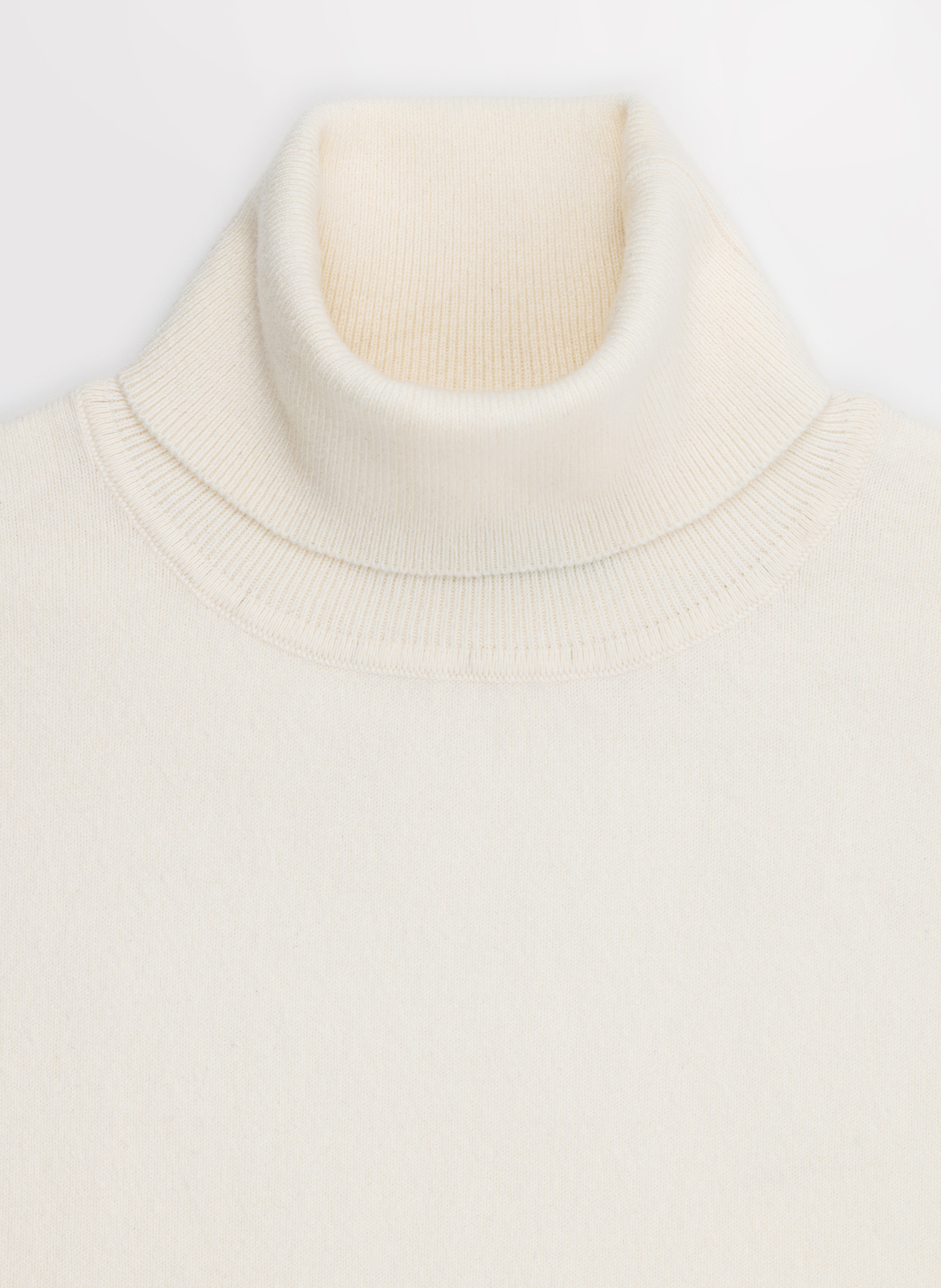 PAKO LORENTE - Biały gładki golf męski - Pako Lorente