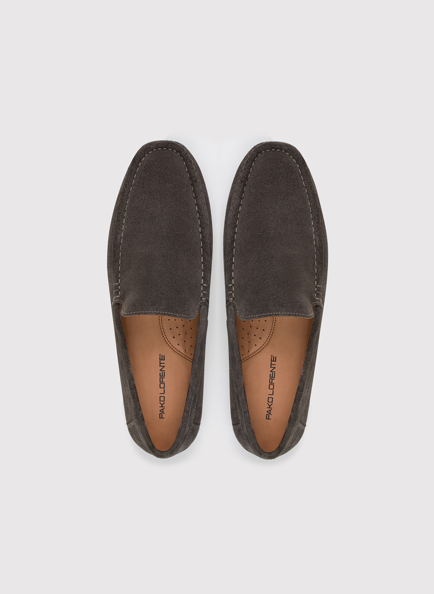 PAKO LORENTE - Brązowe mokasyny męskie - Pako Lorente