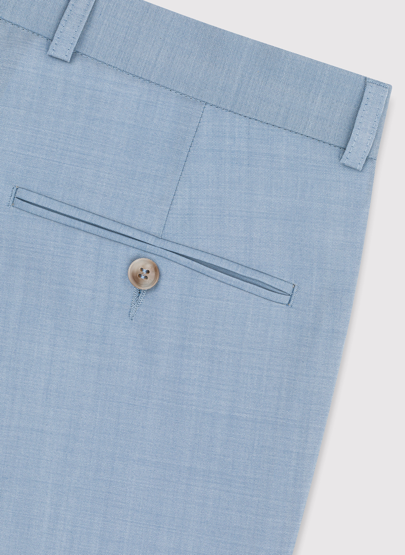 Błękitne męskie spodnie garniturowe - Pako Lorente