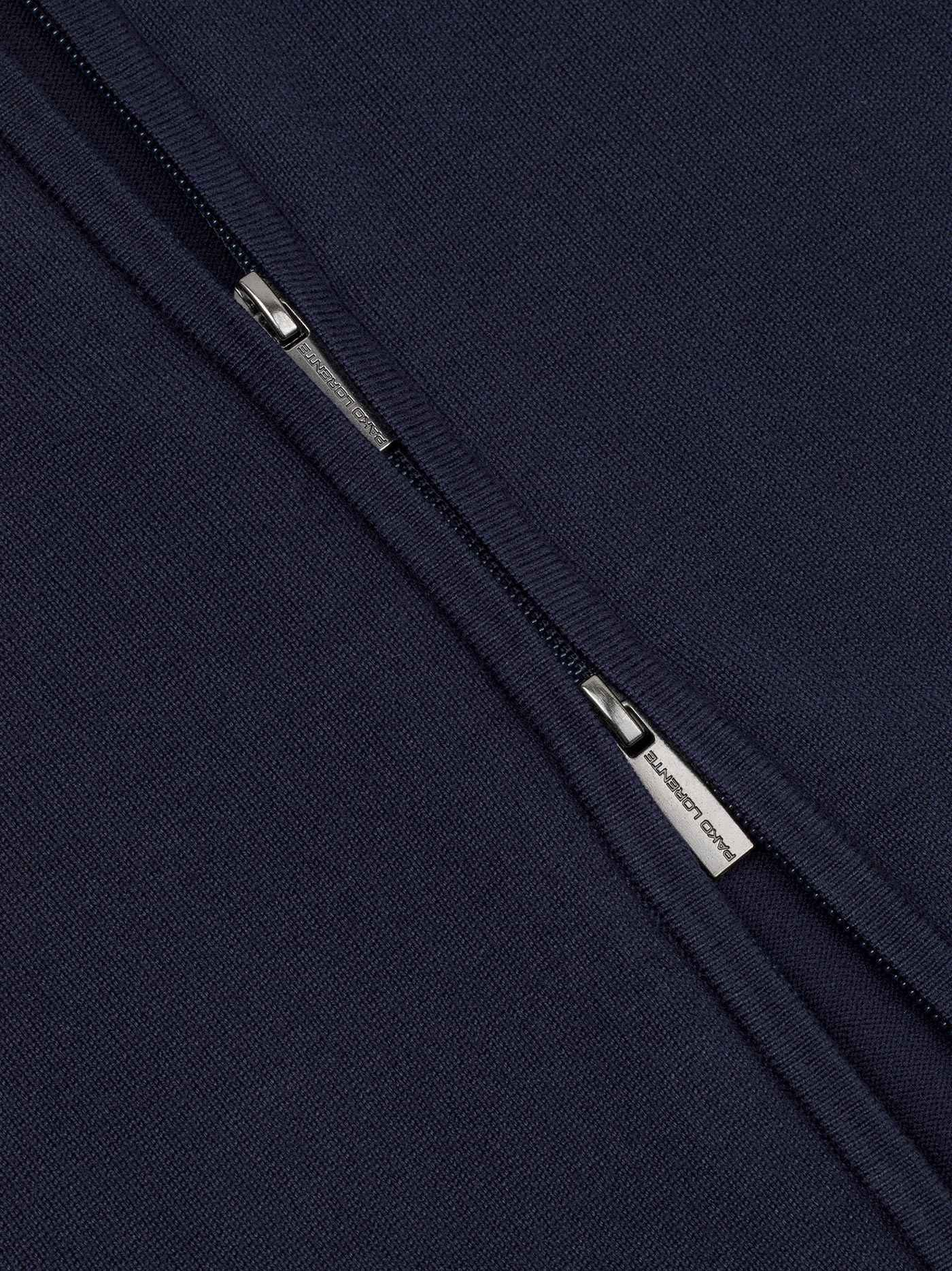 PAKO LORENTE - Granatowy rozpinany sweter męski - Pako Lorente