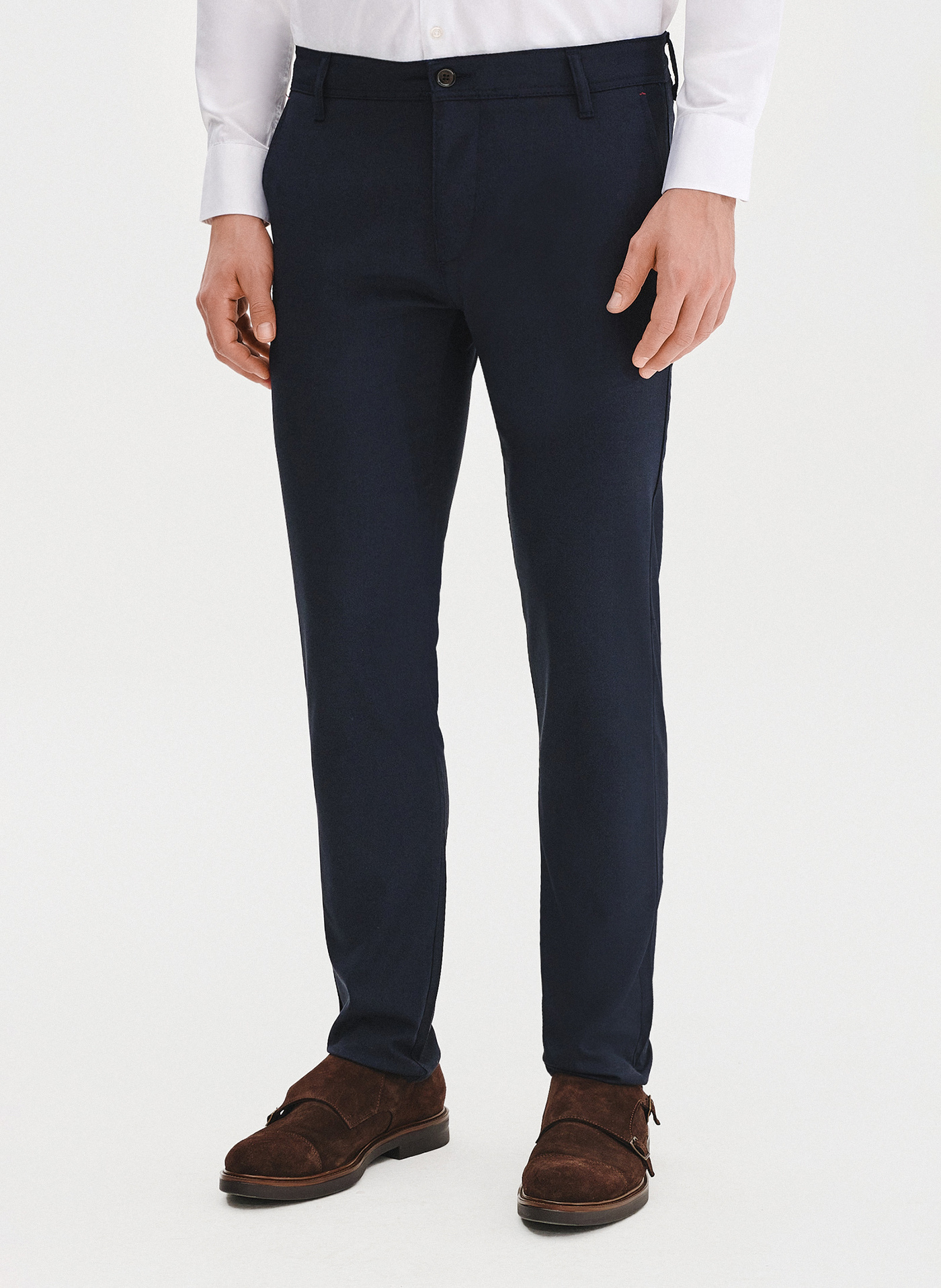 Męskie granatowe spodnie - Pako Lorente