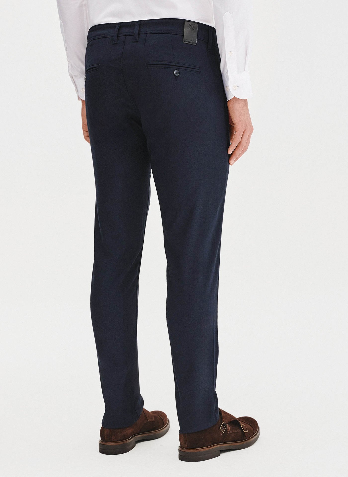 Męskie granatowe spodnie - Pako Lorente