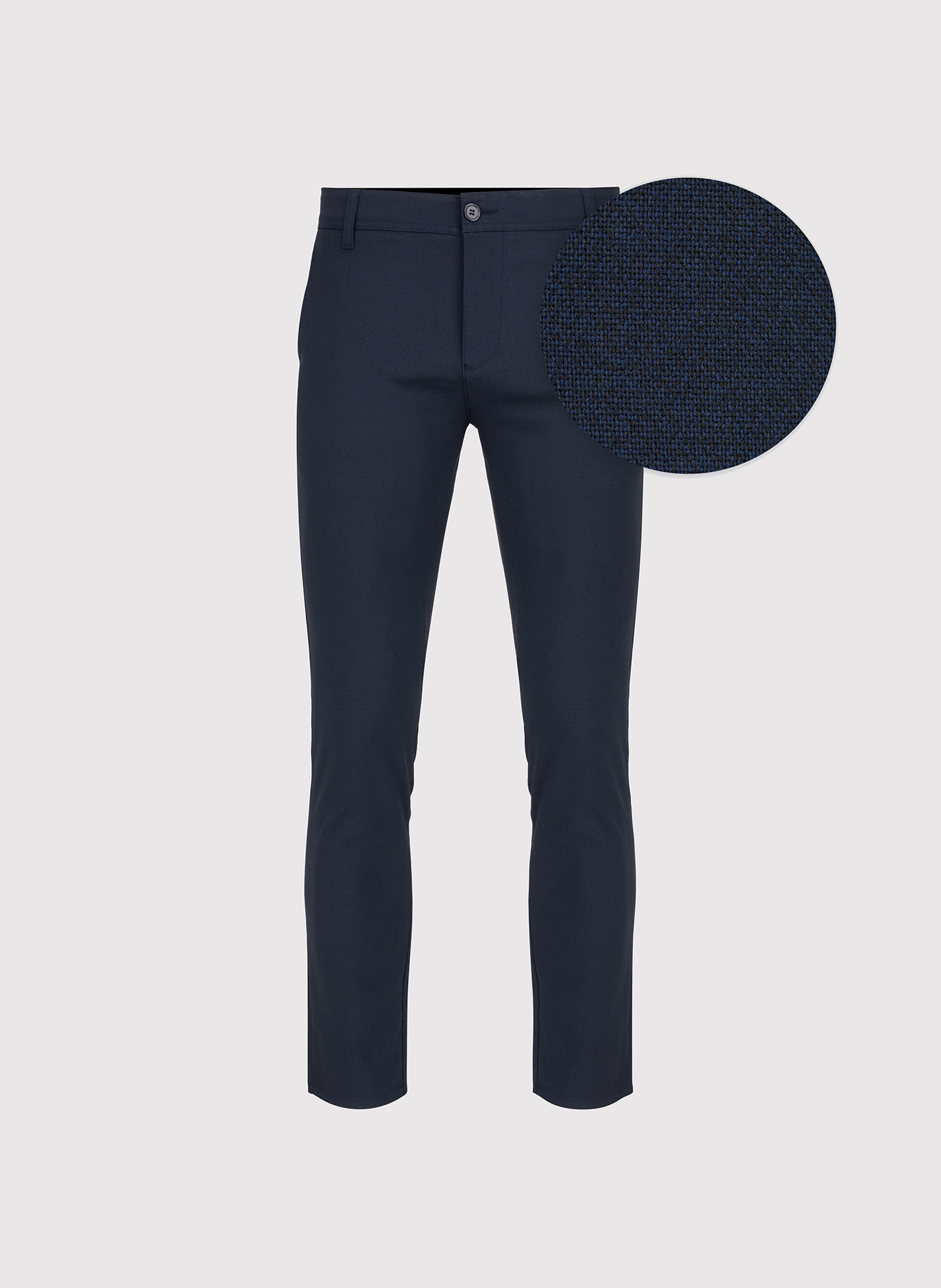 Męskie granatowe spodnie - Pako Lorente